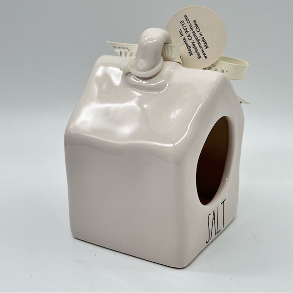 Rae Dunn Ceramic Salt Pig 4” tall - Picture 2 of 5